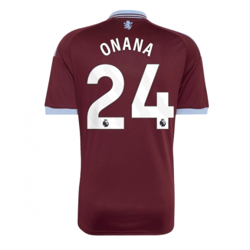 Billige Fotballdrakt Aston Villa Amadou Onana #24 Replika Hjemmedrakt 2026-27 Kortermet Billige Fotballdrakt Aston Villa Amadou Onana #24 Replika Hjemmedrakt 2026-27 Kortermet